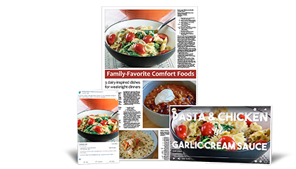 Full-Page Recipe Feature