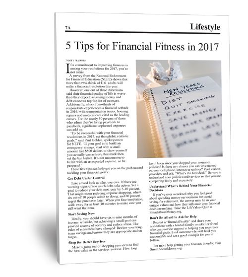 Steps to Success with the National Endowment for Financial Education